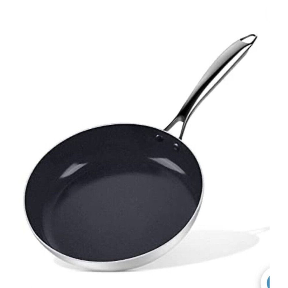 Mibanasu 11 inch Nonstick Skillet Frying Pan with Easy-grip and Stay-Coo…